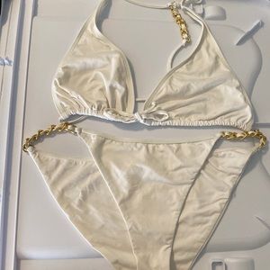 L Space L*Space white bikini